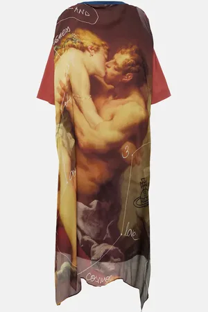 Vivienne Westwood Bedrucktes Maxikleid Kiss