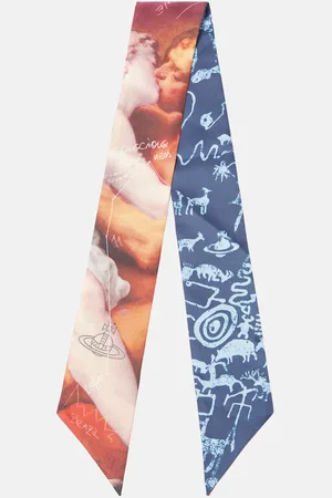 Vivienne Westwood Bedrucktes Tuch aus Seiden-Twill