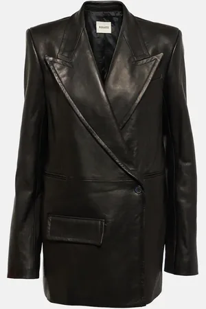 Khaite Blazer Jacobson aus Leder