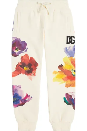 Dolce & Gabbana Bedruckte Jogginghose aus Baumwoll-Jersey