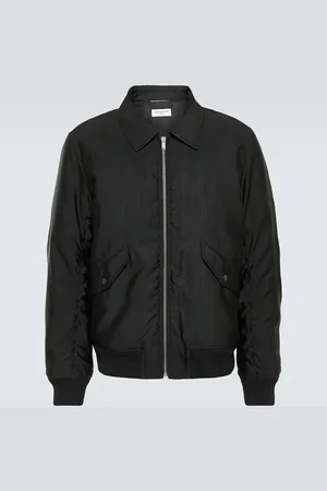 Saint Laurent Bomberjacke aus Faille