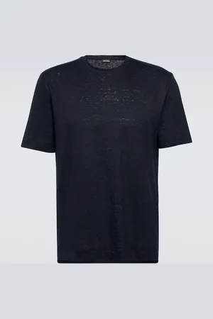 Ermenegildo Zegna T-Shirt aus Leinen