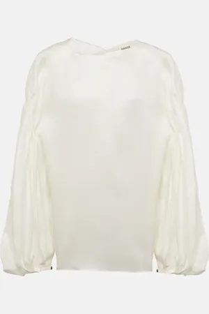 Khaite Bluse Quico aus Seide