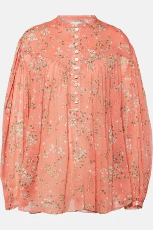 Isabel Marant Bluse Kiledia aus Baumwolle und Seide