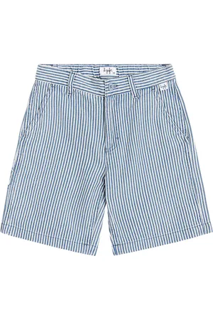 Il gufo Bermuda-Shorts aus Baumwolle und Leinen