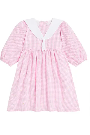 La Coqueta Kleid Amelia aus einem Baumwollgemisch