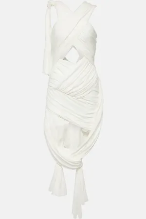 J.W.Anderson Midikleid aus einem Baumwollgemisch