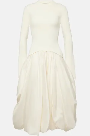 Simkhai Midikleid Kenlie mit Taft