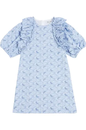 Tartine Et Chocolat Besticktes Kleid aus Baumwolle