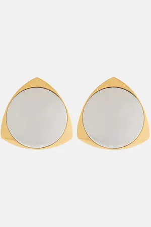 Saint Laurent Clip-Ohrringe Shield
