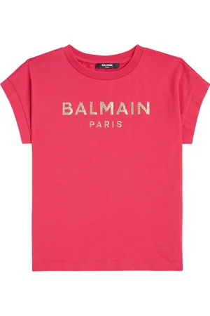 Balmain T-Shirt aus Baumwoll-Jersey