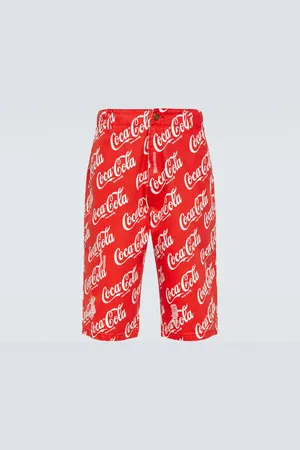 ERL Bedruckte Bermuda-Shorts aus Baumwoll-Canvas