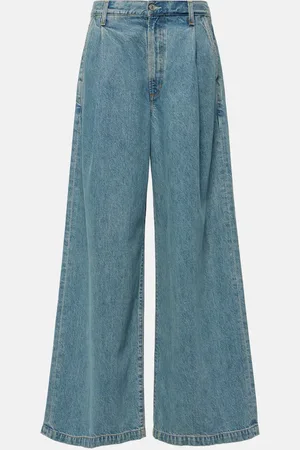 AGOLDE Mid-Rise Wide-Leg Jeans Ellis