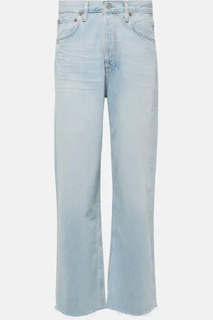 AGOLDE High-Rise Wide-Leg Jeans Ren