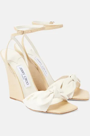Jimmy Choo Wedge-Sandalen Richelle 110 aus Leder
