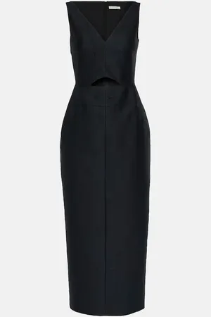 EMILIA WICKSTEAD Midikleid Illyse aus Cloqué