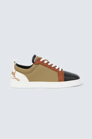 Christian Louboutin Sneakers Fun Louis Junior aus Canvas und Leder