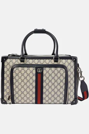 Gucci Tragetasche für Hunde GG Supreme Small aus Canvas