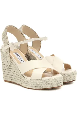 Jimmy Choo Wedge-Sandalen Dellena 100