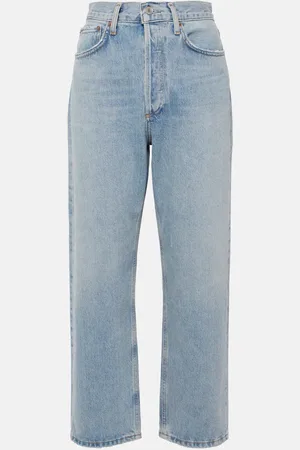 AGOLDE Mid-Rise Straight Jeans 90’s Crop
