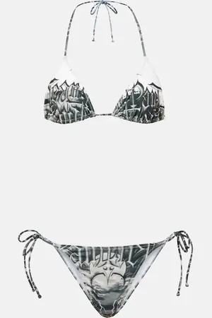 Jean Paul Gaultier Bedruckter Bikini