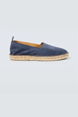 Frescobol Carioca Espadrilles Helio aus Veloursleder