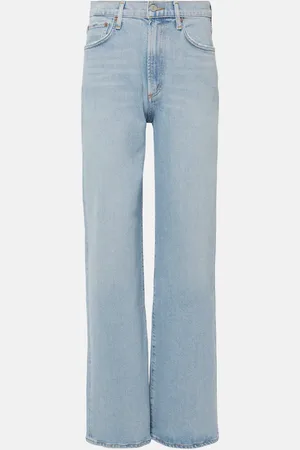 AGOLDE Mid-Rise Straight Jeans Harper