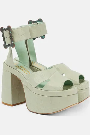 Vivienne Westwood Plateausandalen Olde London aus Leder