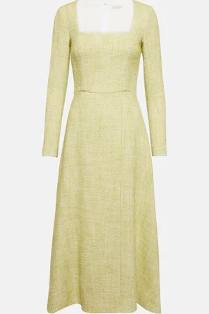 EMILIA WICKSTEAD Midikleid Fara aus Tweed