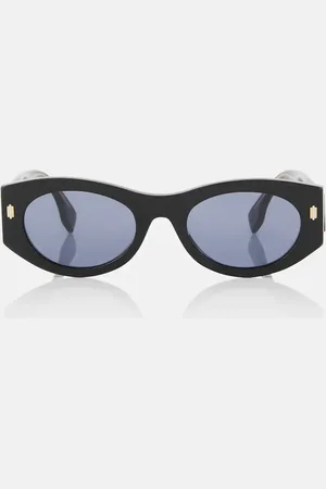 Fendi Ovale Sonnenbrille Roma