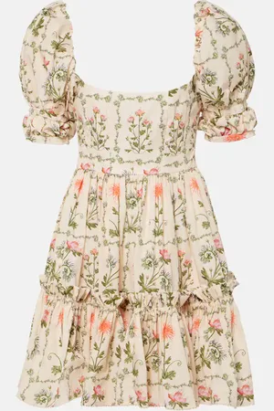 Agua by Agua Bendita Minikleid Alaria aus Baumwolle
