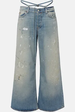 Acne Studios Low-Rise Flared Jeans Trafalgar