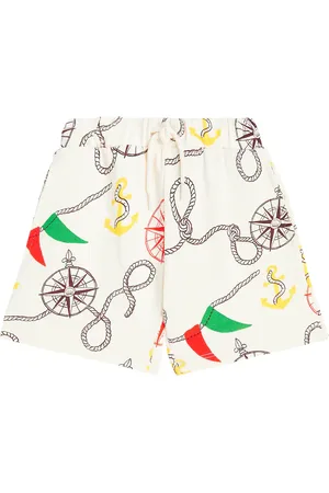 Mini Rodini Shorts Nautical aus Baumwoll-Jersey