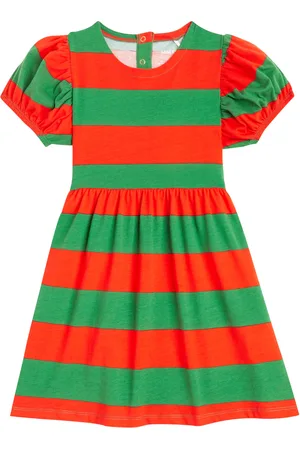 Mini Rodini Kleid aus Baumwoll-Jersey
