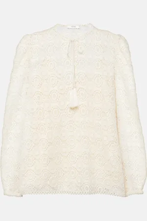 Frame Bluse aus Spitze