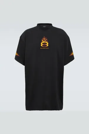 Balenciaga T-Shirt aus Baumwoll-Jersey