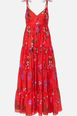 Erdem Midikleid aus einem Baumwollgemisch