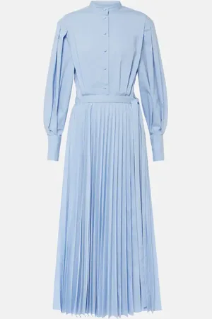 Altuzarra Midikleid Binoche aus einem Baumwollgemisch