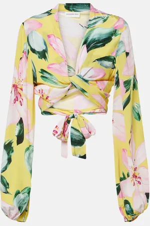 ALEXANDRA MIRO Bedrucktes Wickeltop Tabitha