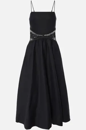 Simkhai Midikleid Malena aus einem Leinengemisch