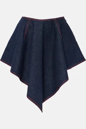 Alaïa Alaïa Minirock Triangle aus Denim