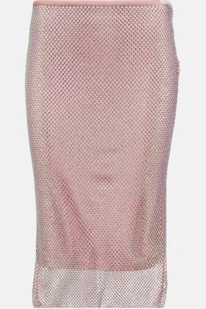 Sportmax Verzierter Midirock