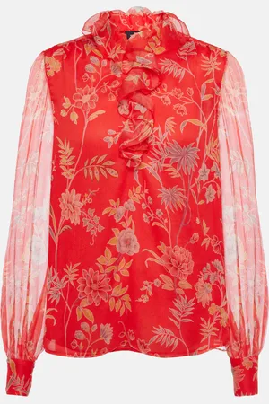 Etro Bedruckte Bluse aus Seide