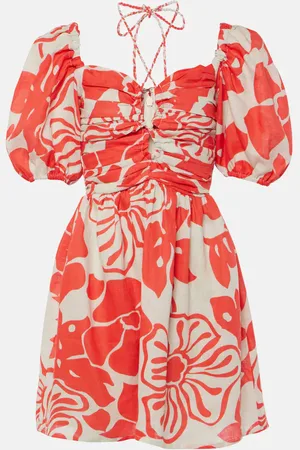 FAITHFULL THE BRAND Minikleid Odelia aus Leinen