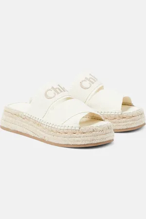 Chloé Chloé Espadrille-Pantoletten Mila aus Canvas