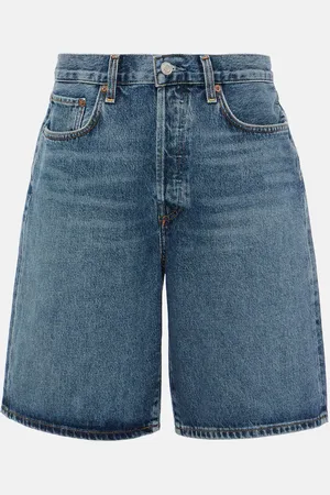 AGOLDE Low-Rise Jeansshorts Risha