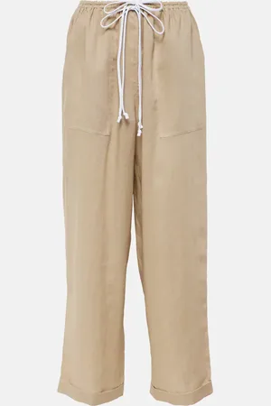 Tory Burch Weite Hose aus Leinen