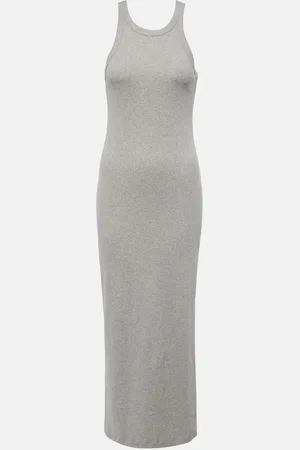 Totême Midikleid aus einem Baumwollgemisch