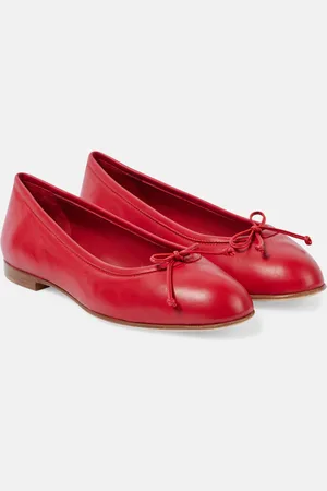 Manolo Blahnik Ballerinas Veralli Verona aus Leder