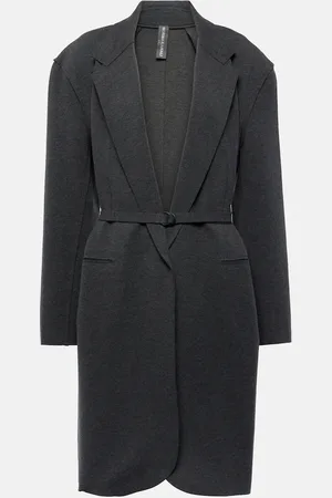 Norma Kamali Oversize-Mantel aus einem Baumwollgemisch